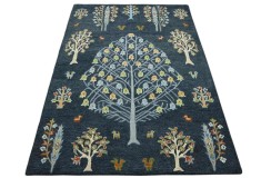 100% wełniany dywan nowoczesny tuftowany 160x230cm unikat