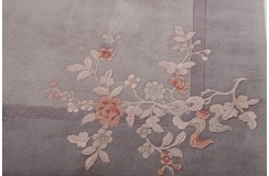 Przepiękny wełniany dywan kwiatowy Aubusson Chiny wełna 250x250
