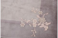 Przepiękny wełniany dywan kwiatowy Aubusson Chiny wełna 250x250