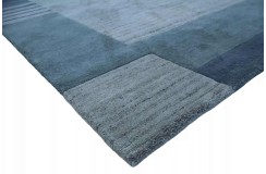 100% wełniany dywna z Nepalu kwadratowy 250cm design 2cm gruby