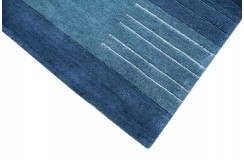 100% wełniany dywna z Nepalu kwadratowy 250cm design 2cm gruby