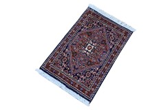 Dywan Mud herati Fine z Iranu ręcznie tkany wełna 60x90cm