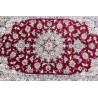 Ręcznie tkany dywan Nain z Iranu 120x200cm czerwony klasyczny