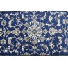 Ręcznie tkany dywan Nain z Iranu 90x140cm niebieski