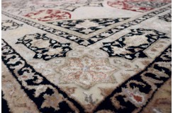 Tabriz Gumbad gęsto tkany dywan z Indii wełna + jedwab 180x260cm