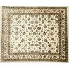 Dywan luksusowy Tabriz Gunbad z naturalnej wełny i jedwabiu klasyczny ok 250x300cm Indie ręcznie tkany unikat beżowy jasny