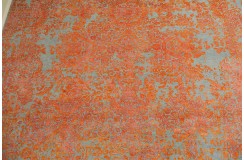 Jedwabny / wełniany dywan z Nepalu 200x300cm w stylu abstrakcyjnym