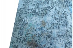 Jedwabny / wełniany dywan z Nepalu 200x300cm w stylu abstrakcyjnym