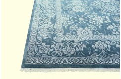 Jedwabny / wełniany dywan z Nepalu 200x300cm w stylu abstrakcyjnym