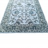 Klasyczny dywan z perskim wzorem wełna 155x245cm kwiatowy