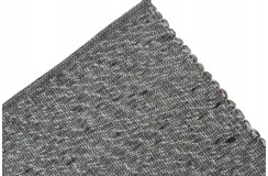 Dwustronny dywan zaplatany z wełny filcowanej Paulig Beat Tweed