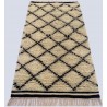 Gruby 2,5cm dywan Shaggy Berber z Indii ręcznie tkany 170x240cm
