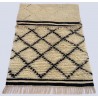 Gruby 2,5cm dywan Shaggy Berber z Indii ręcznie tkany 170x240cm