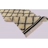 Gruby 2,5cm dywan Shaggy Berber z Indii ręcznie tkany 170x240cm