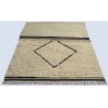 Gruby 2,5cm dywan Shaggy Berber z Indii ręcznie tkany 2x3m