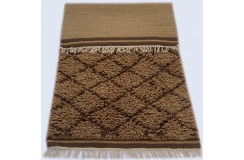 Gruby 2,5cm dywan Shaggy Berber z Indii ręcznie tkany 120x180cm