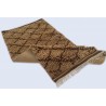 Gruby 2,5cm dywan Shaggy Berber z Indii ręcznie tkany 120x180cm