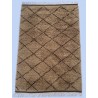 Gruby 2,5cm dywan Shaggy Berber z Indii ręcznie tkany 120x180cm