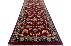 Luksusowy salonowy dywan Meszhed z Iranu 100% wełniany 76x201cm