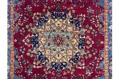 Luksusowy salonowy dywan Meszhed z Iranu 100% wełniany 205x275cm