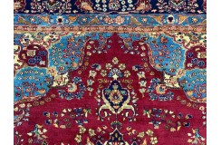 Luksusowy salonowy dywan Meszhed z Iranu 100% wełniany 205x275cm