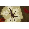 100% wełna gruby dywan z Indii 120x180cm flowers designerski