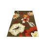 100% wełna gruby dywan z Indii 120x180cm flowers designerski