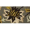 100% wełna gruby dywan z Indii 120x180cm flowers designerski