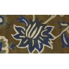 100% wełna gruby dywan z Indii 120x180cm flowers designerski
