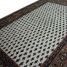 Bezowy dywan indyjski 100% wełna owcza orientalny wzór Mir