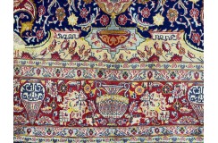 Klasyczny perski dywan z Iranu 300x400cm Kaszmar w kwiaty królewski