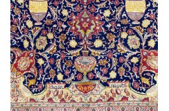 Klasyczny perski dywan z Iranu 300x400cm Kaszmar w kwiaty królewski