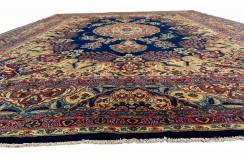 Klasyczny perski dywan z Iranu 300x400cm Kaszmar w kwiaty królewski