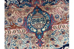Klasyczny perski dywan z Iranu 250x350cm Kaszmar w kwiaty królewski