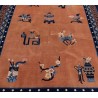 Przepiękny wełniany dywan Peking China Antik Finish 100%WEŁNA 200x300