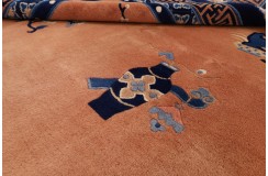 Przepiękny wełniany dywan Peking China Antik Finish 100%WEŁNA 200x300