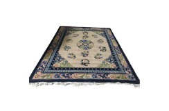 Przepiękny wełniany dywan Peking China Antik Finish 100%WEŁNA 200x250