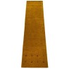 100% wełna dywan gabbeh z indii 80x300cm pomarańczowy chodnik