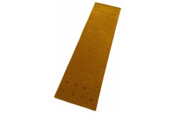 100% wełna dywan gabbeh z indii 80x300cm pomarańczowy chodnik