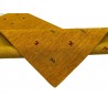 100% wełna gruby dywan handloom z Indii złoty 90x160cm