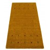 100% wełna gruby dywan handloom z Indii złoty 90x160cm
