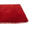 100% wełna dywan gabbeh z indii 80x300cm bordowy chodnik