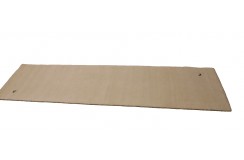 100% wełna dywan gabbeh z indii 80x300cm beżowy chodnik