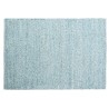 Turkusowy pastelowy dwustronny płasko tkany kilim berber dywan Paulig Beat Swing 100% wełniany 170x240cm