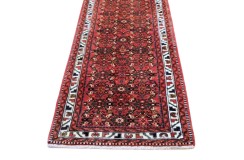Orient perski dywan ręcznie tkany Hamdan luksusowy chodnik 80x500
