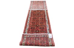Orient perski dywan ręcznie tkany Hamdan luksusowy chodnik 80x500