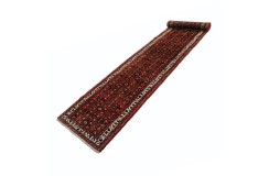 Orient perski dywan ręcznie tkany Hamdan luksusowy chodnik 80x500