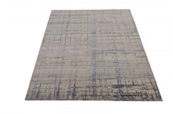 Jedwabny / wełniany dywan z Nepalu 200x250cm w stylu abstrakcyjnym