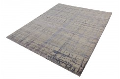 Jedwabny / wełniany dywan z Nepalu 200x250cm w stylu abstrakcyjnym