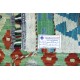 Kolorowy dywan kilim ręcznie wiązany 200x280cm z Afganistanu Chobi  100% wełna dwustronny vintage nomadyczny